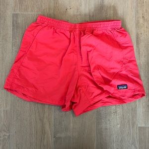 Pink Patagonia shorts